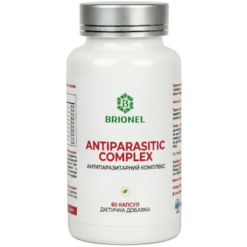 Антипаразитарний комплекс, Antiparasitic Complex Brionel, 60 кап